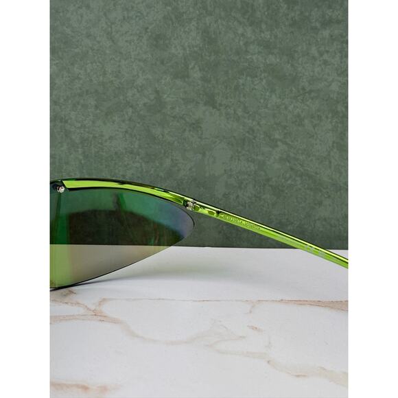 NEW Bottega Veneta BV1174S Green Mirror Mask Sunglasses main image 10